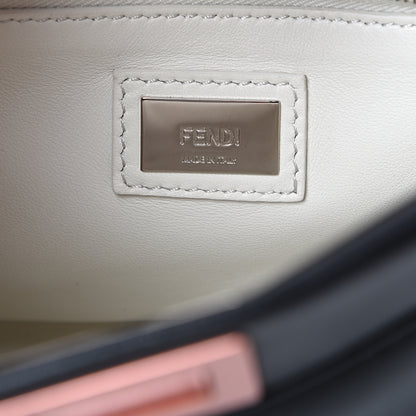 Fendi Nappa Colorblock Mini Peekaboo Iconic Satchel Black White Ecstasy 7 of 12