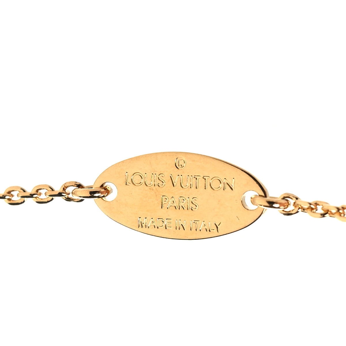 Louis Vuitton LV And Me Letter A Necklace Gold 5 of 6