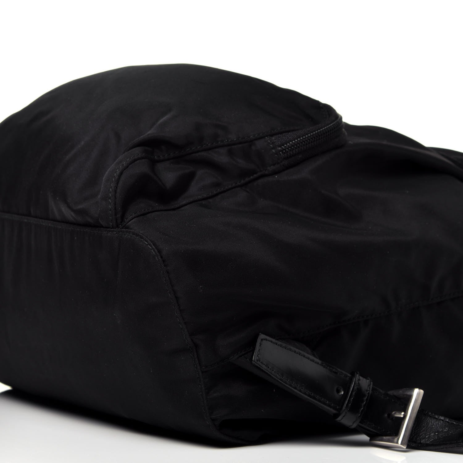 Prada Nylon Vela Medium Cinch Backpack 7 of 7