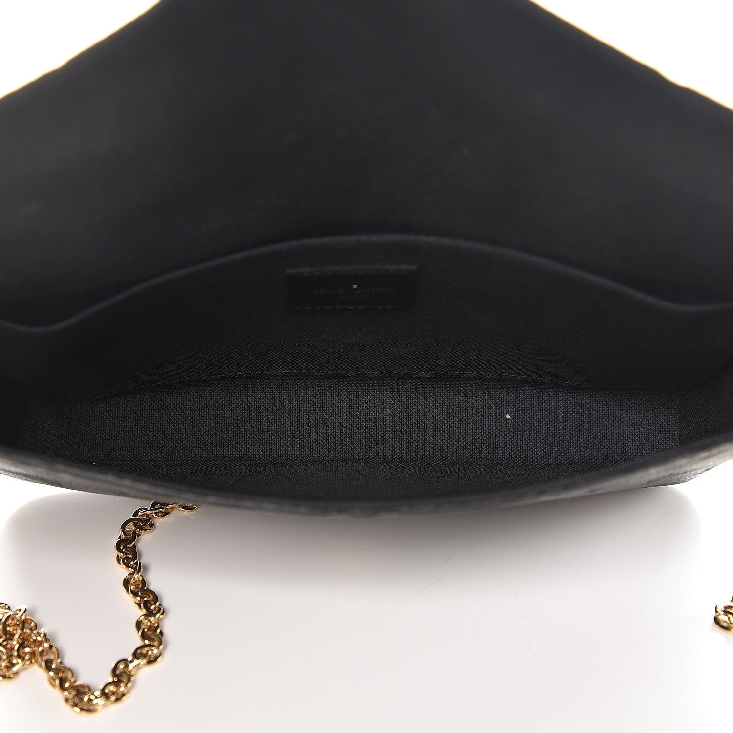 Louis Vuitton Empreinte Pochette Felicie Chain Wallet Black 5 of 8