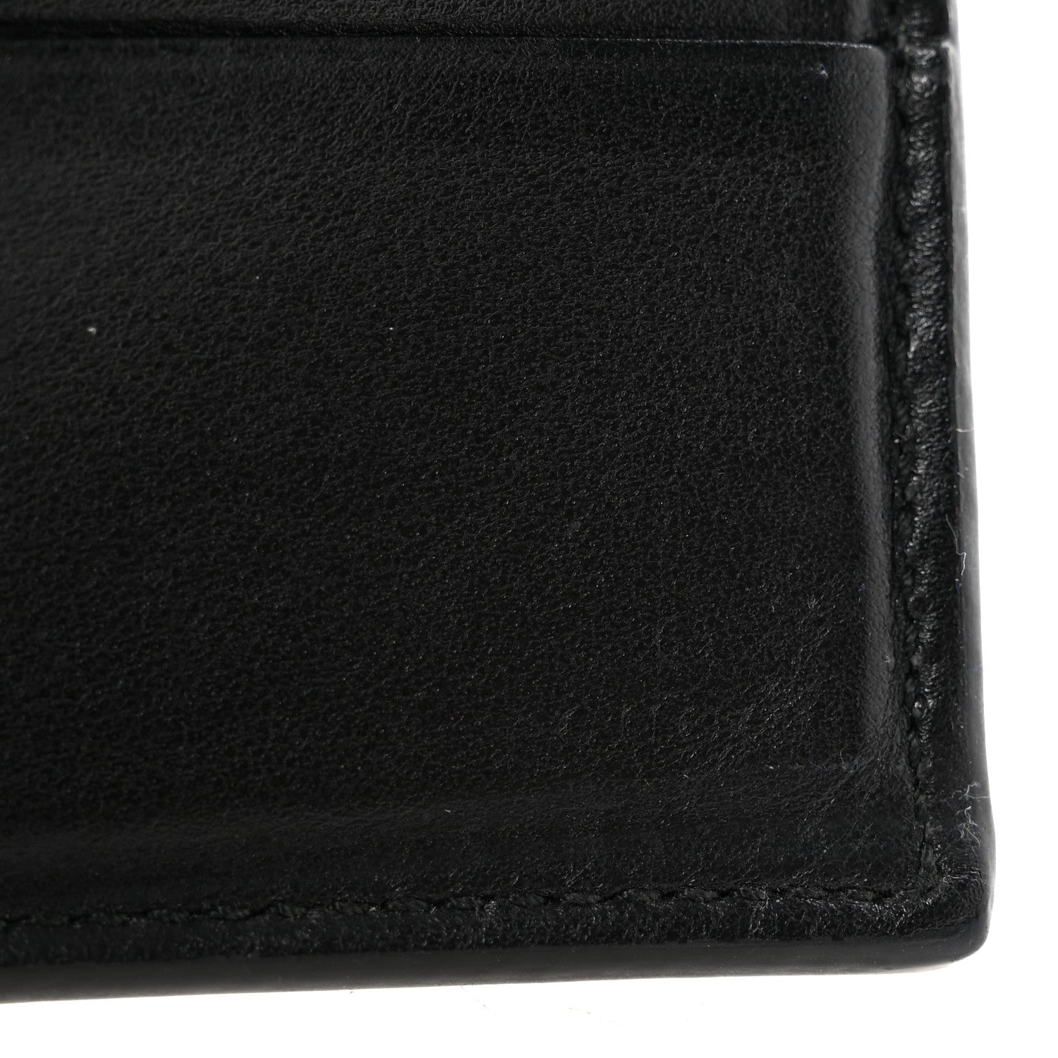 Gucci Plutone Calfskin Logo Bi-Fold Wallet Black 6 of 11