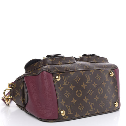 Louis Vuitton Monogram Manhattan NM Raisin 5 of 9
