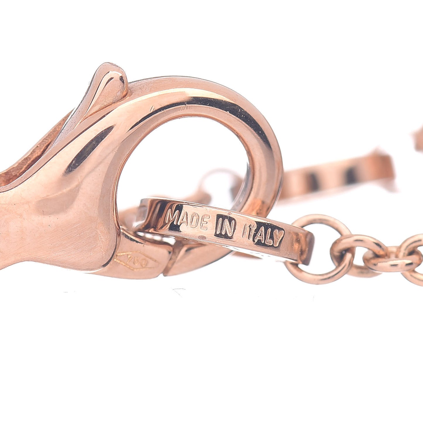 18K Rose Gold Black Ceramic B.Zero1 Bracelet