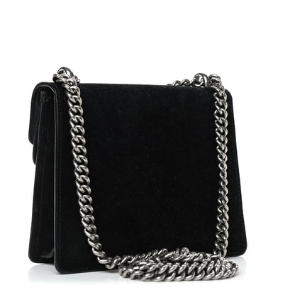 Gucci Suede Mini Dionysus Shoulder Bag Black 2 of 4