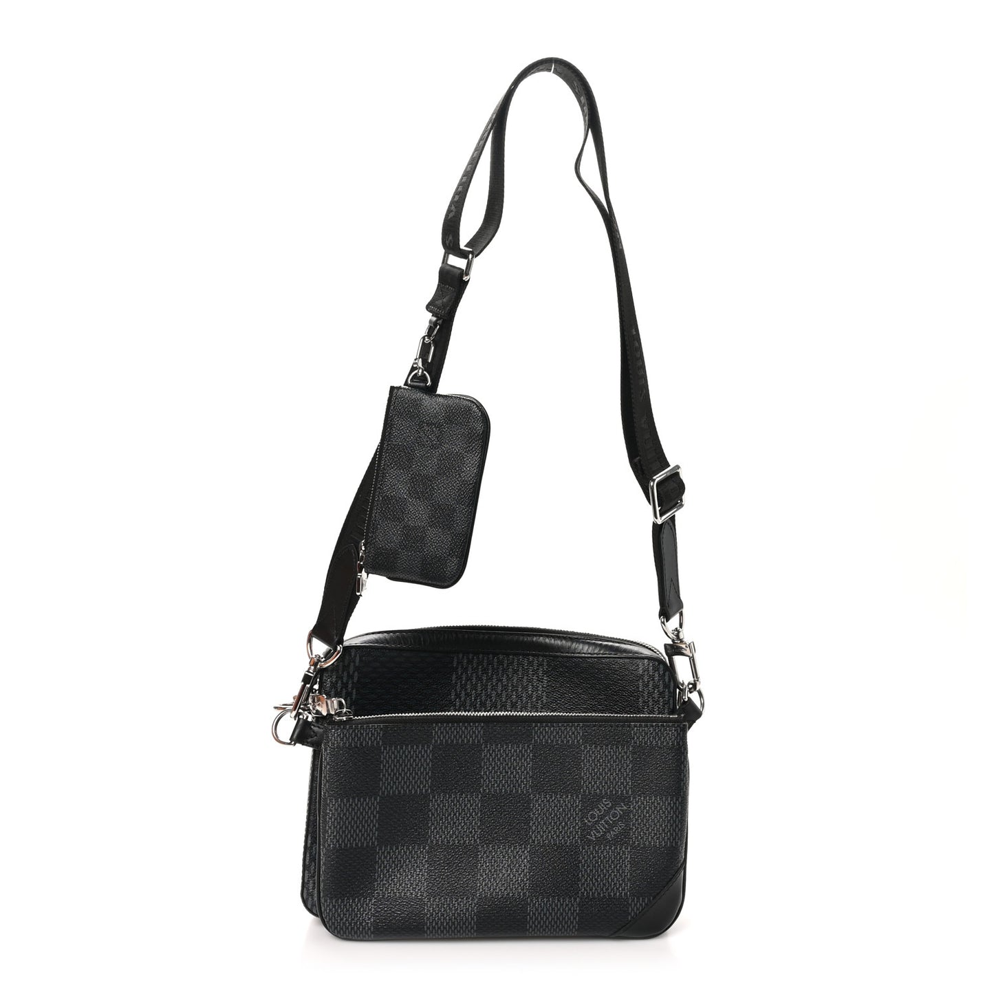 Damier Graphite 3D Trio Messenger