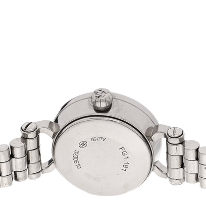 Hermes 18K White Gold Diamond 16mm Faubourg Quartz Watch 4 of 4