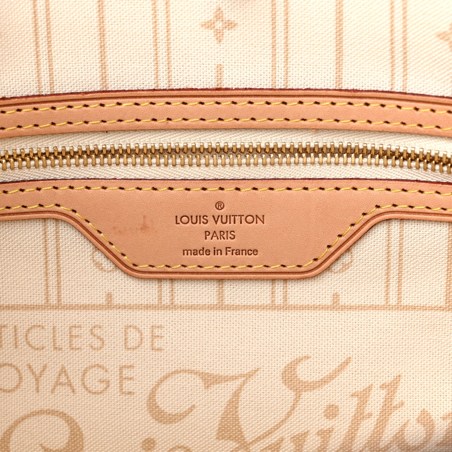Louis Vuitton Damier Azur Neverfull PM 6 of 12