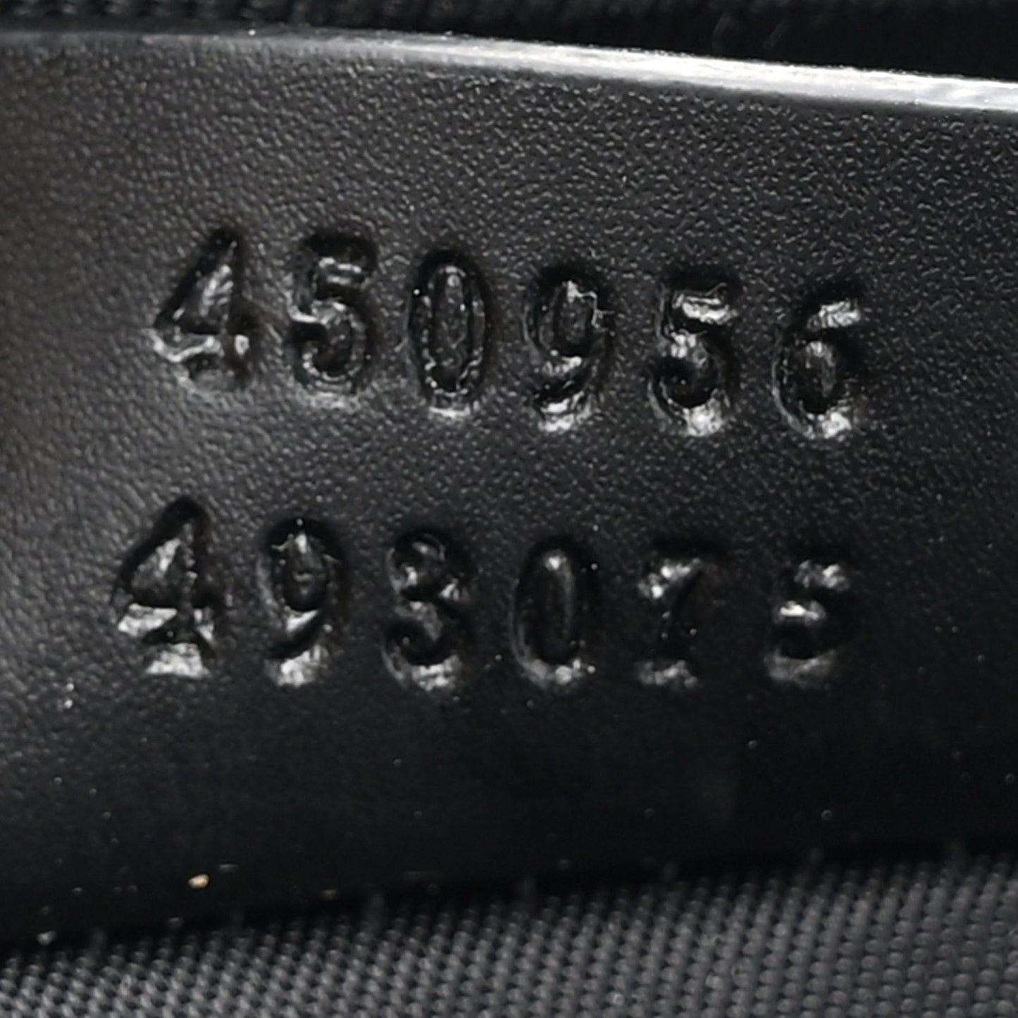 GG Supreme Monogram Web Belt Bag Black