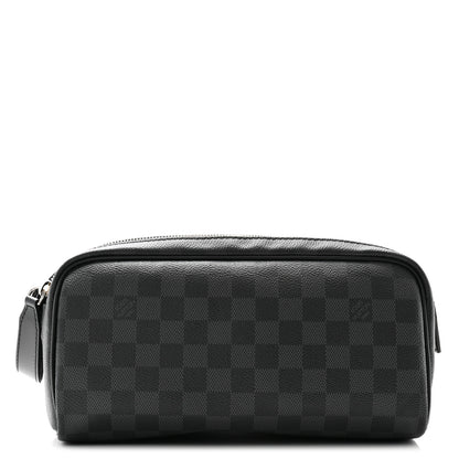 Louis Vuitton Damier Graphite Dopp Kit Toilet Pouch 1 of 7