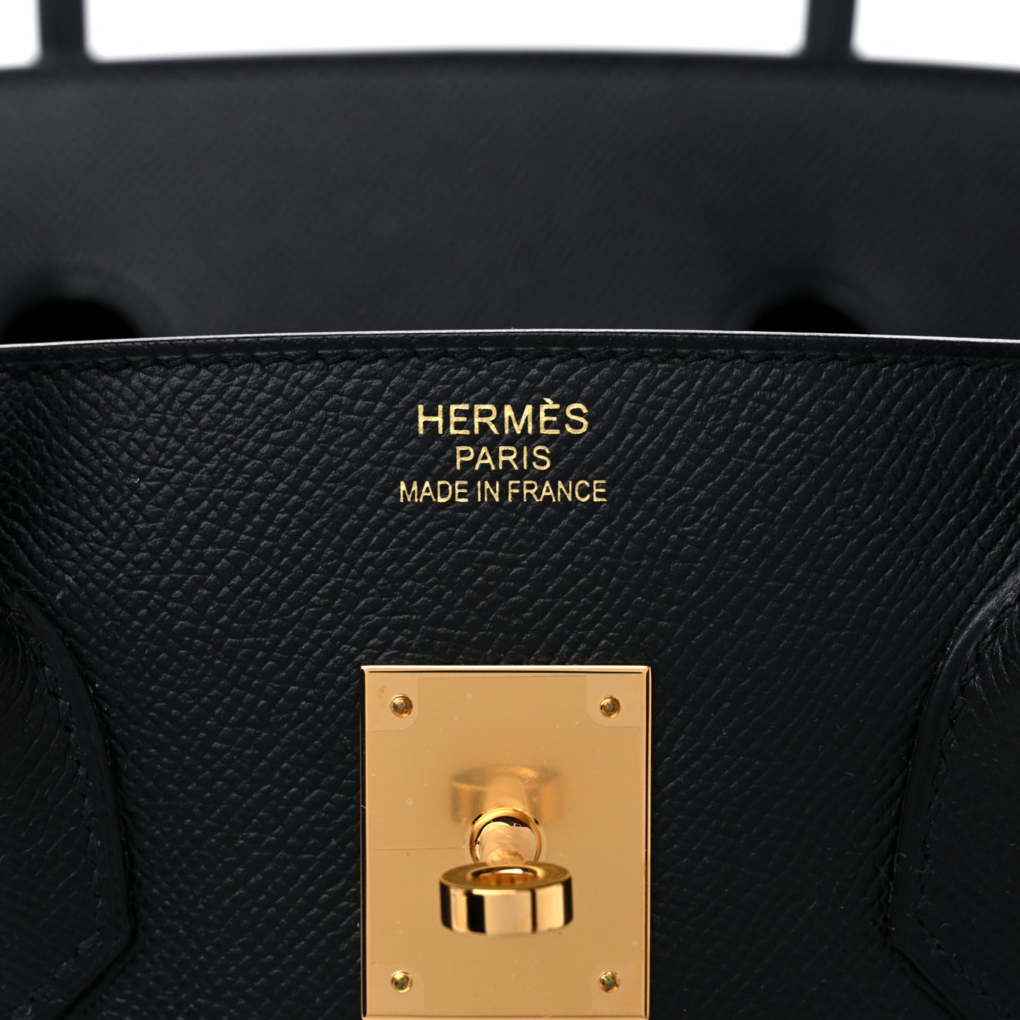 Epsom Birkin 35 Black