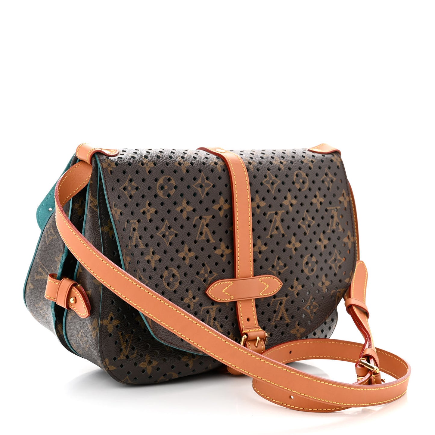 Monogram SC Flore Saumur Teal