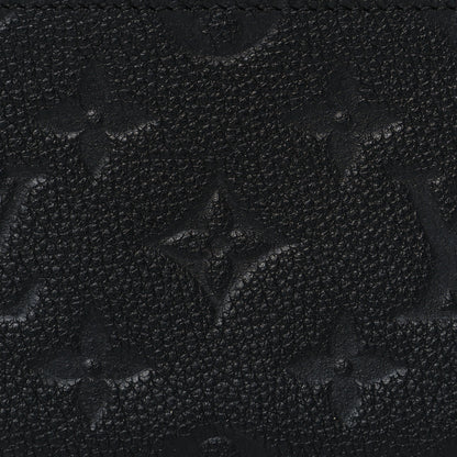 Louis Vuitton Empreinte Felicie Chain Wallet Zippered Insert Black 7 of 7