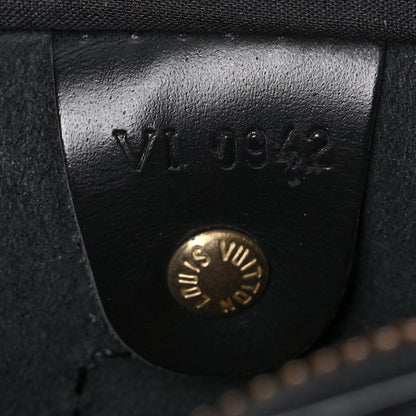 Louis Vuitton Epi Speedy 25 Black 6 of 12
