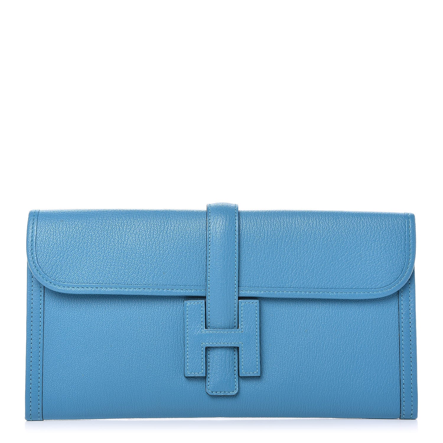 Hermes Chevre Mysore Jige Elan 29 Turquoise 1 of 9