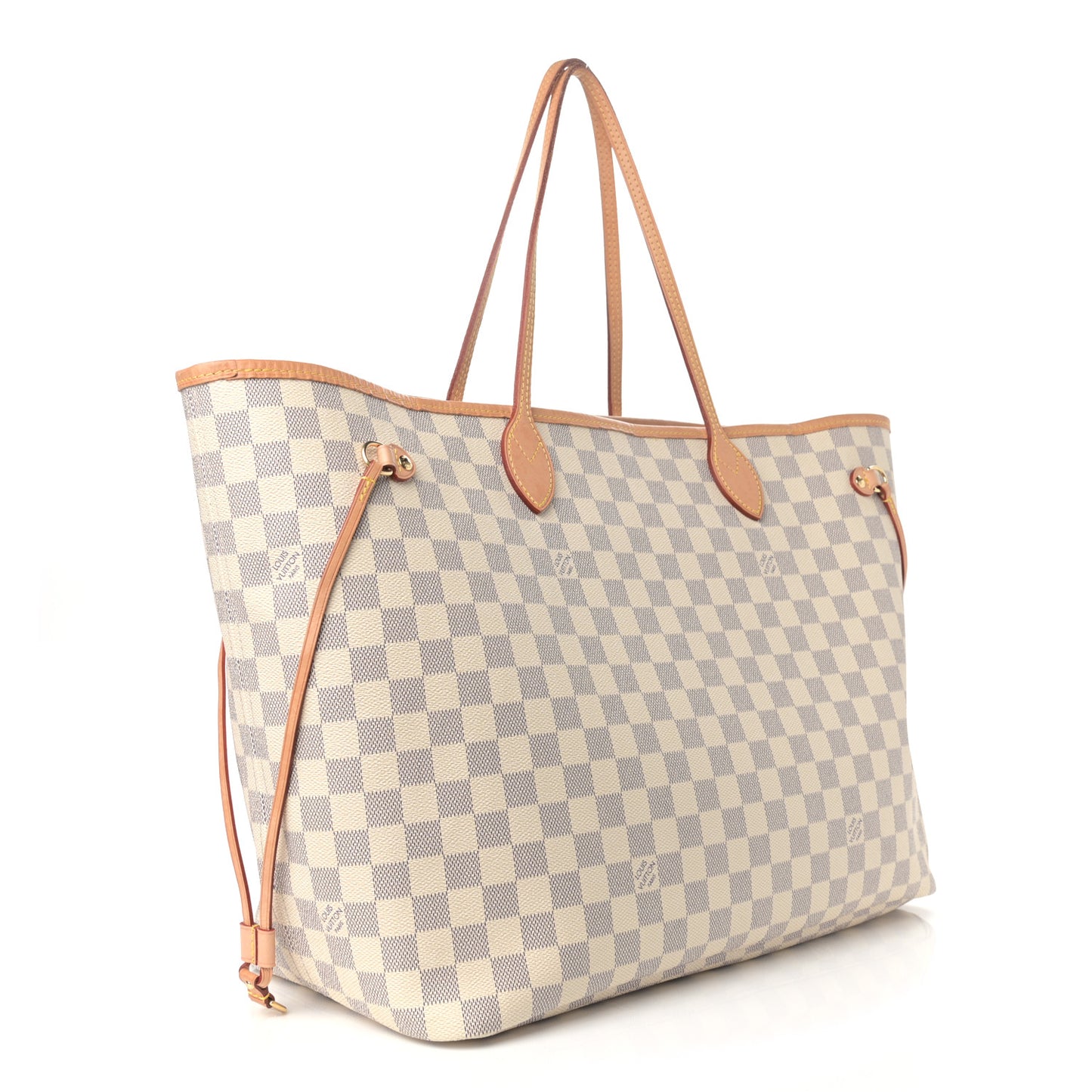 Damier Azur Neo Neverfull GM Rose Ballerine
