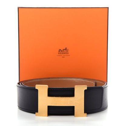 Hermes Box Chamonix 42mm Constance Belt 115 Black Gold 6 of 7