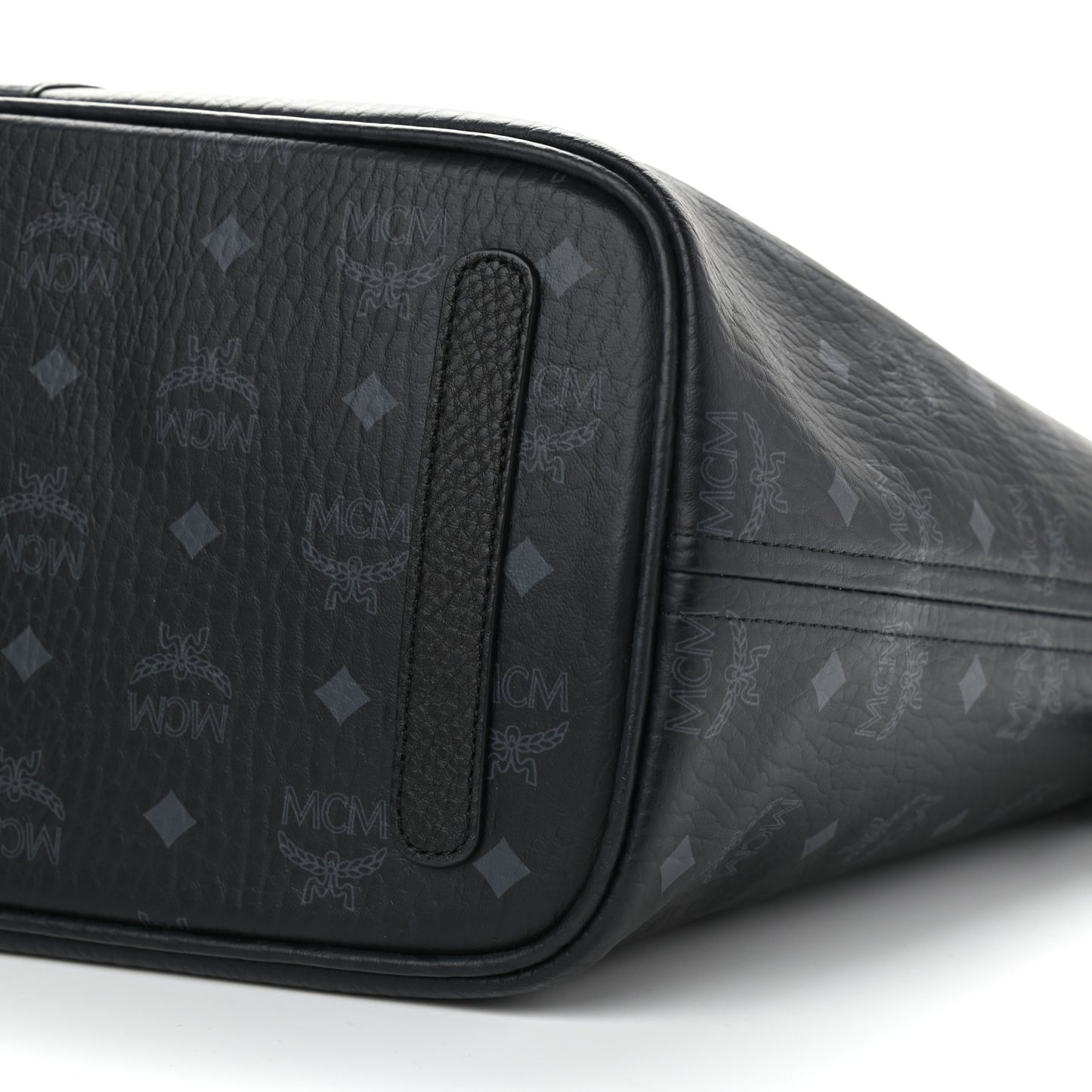 Visetos Medium Liz Reversible Shopper Tote Black