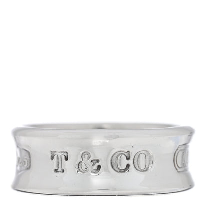 Tiffany Sterling Silver 1837 Band Ring 48 4.5 1 of 4