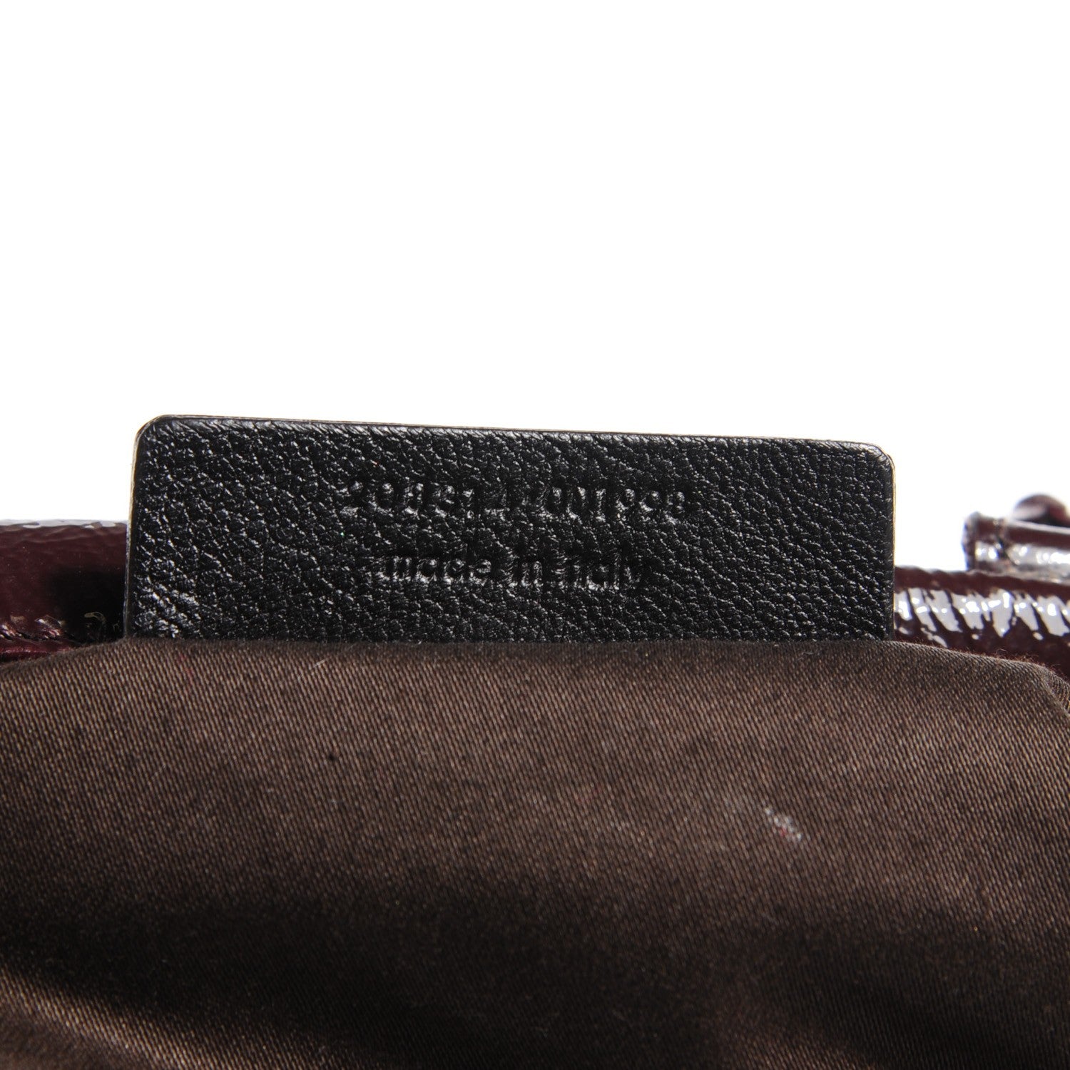 Saint Laurent Textured Patent Medium Easy Sac Brown 6 of 8