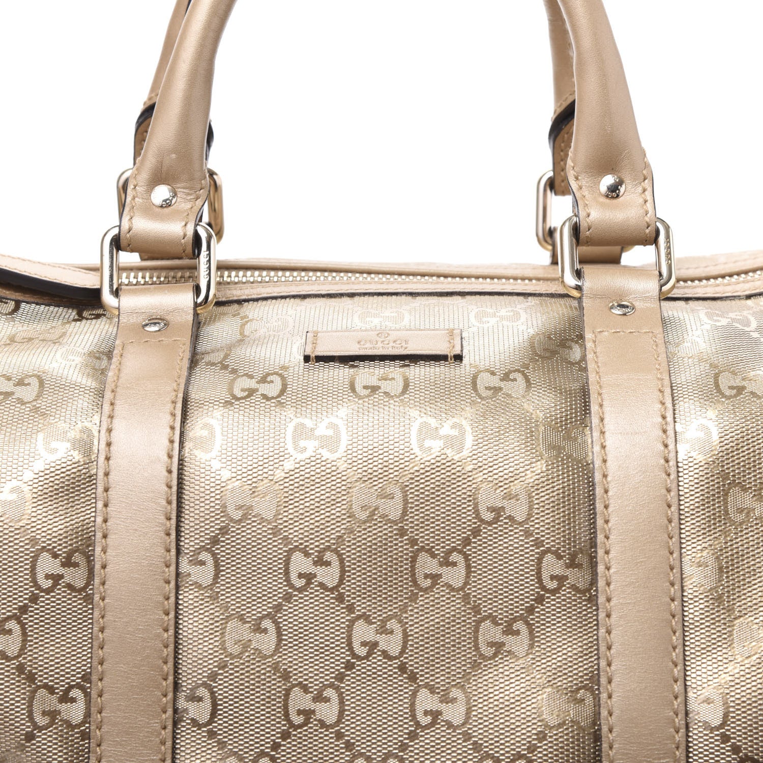 Gucci Imprime Monogram Medium Joy Boston Champagne 11 of 11