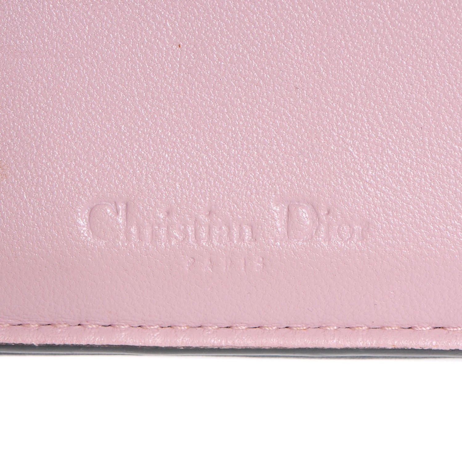 Christian Dior Lambskin Cannage Rendezvous Wallet 6 of 7