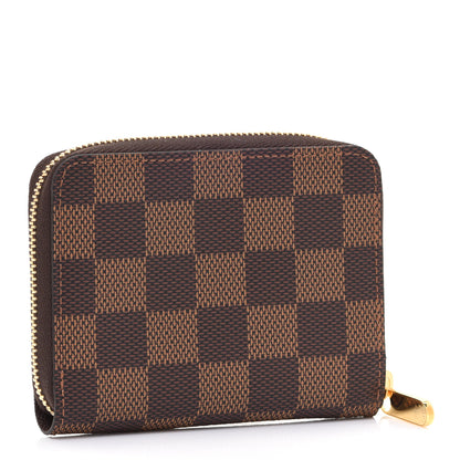 Louis Vuitton Damier Ebene Zippy Coin Purse 3 of 6