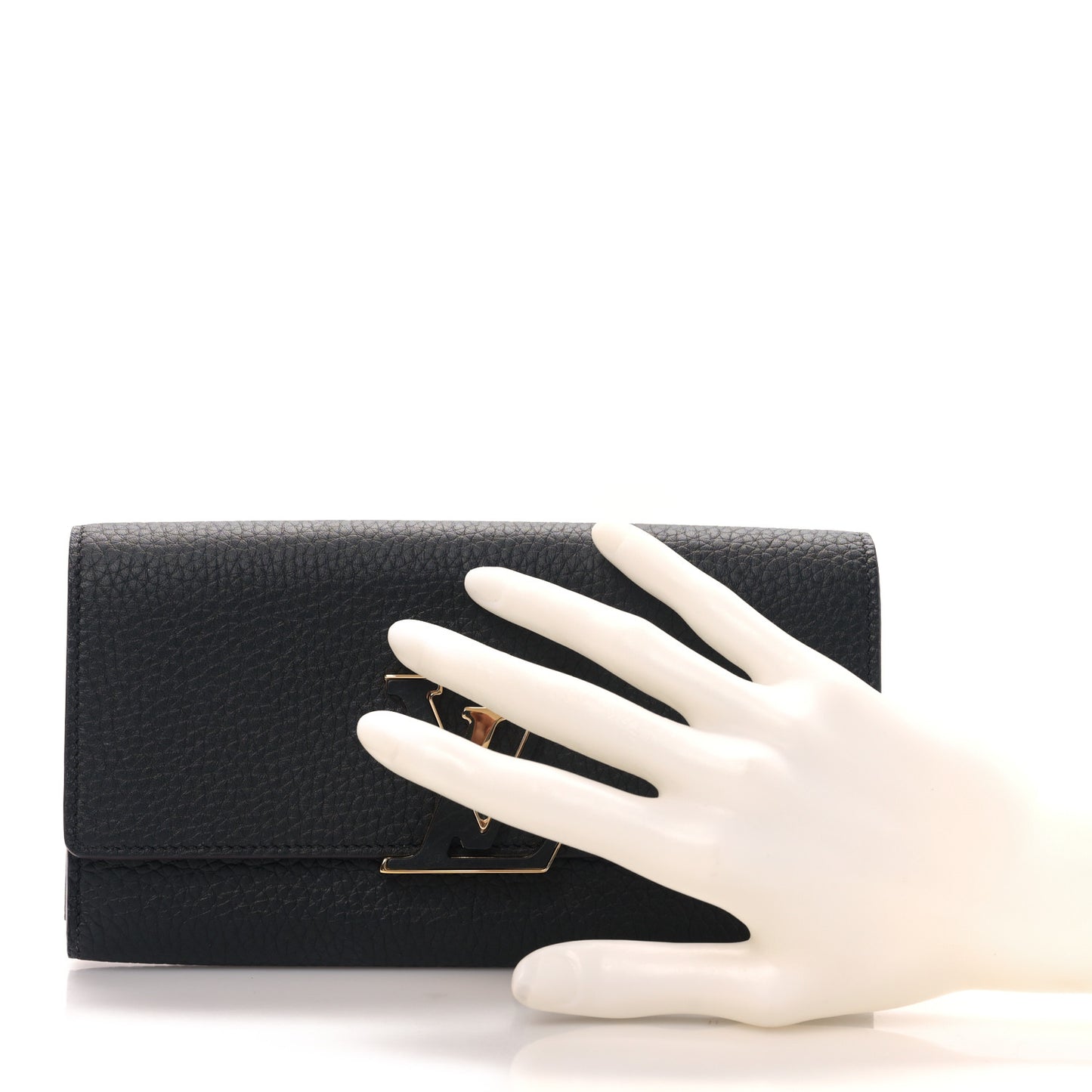 Taurillon Capucines Wallet Black