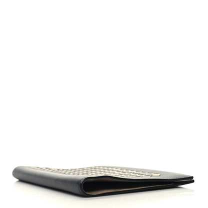 Bottega Veneta Nappa Intrecciato Notebook Cover Black White 4 of 9