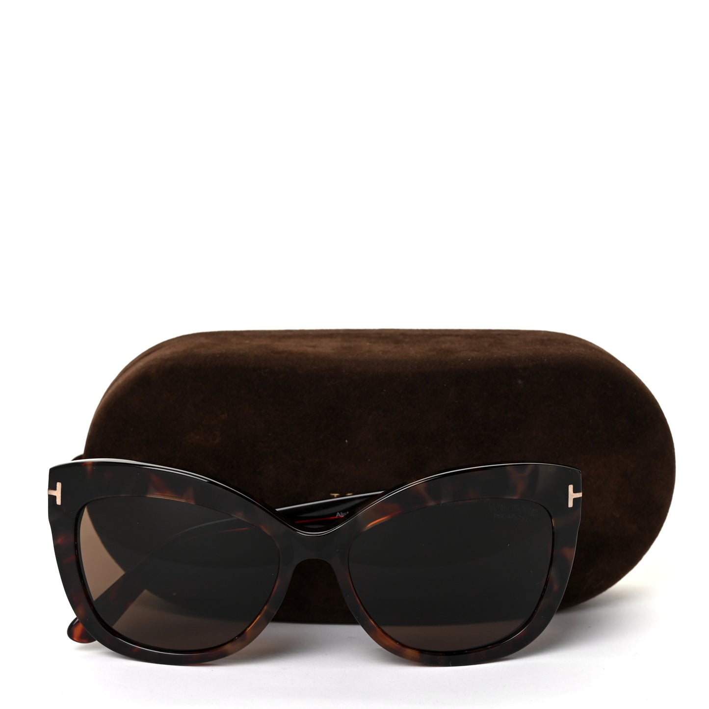 Acetate Alistair Cat Eye Sunglasses TF524 Tortoise