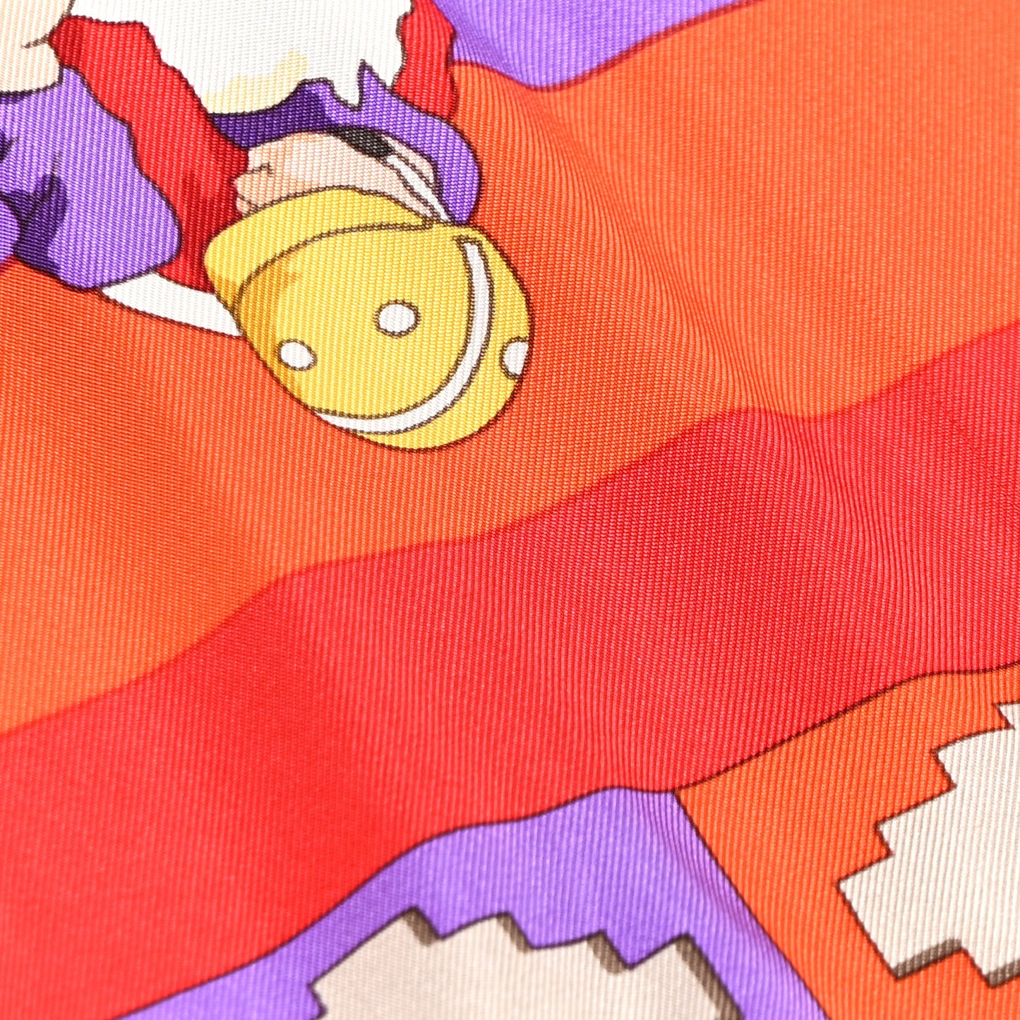 Silk Les Poneys de Polo Scarf 90