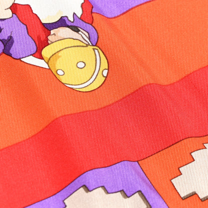 Hermes Silk Les Poneys de Polo Scarf 90 9 of 11