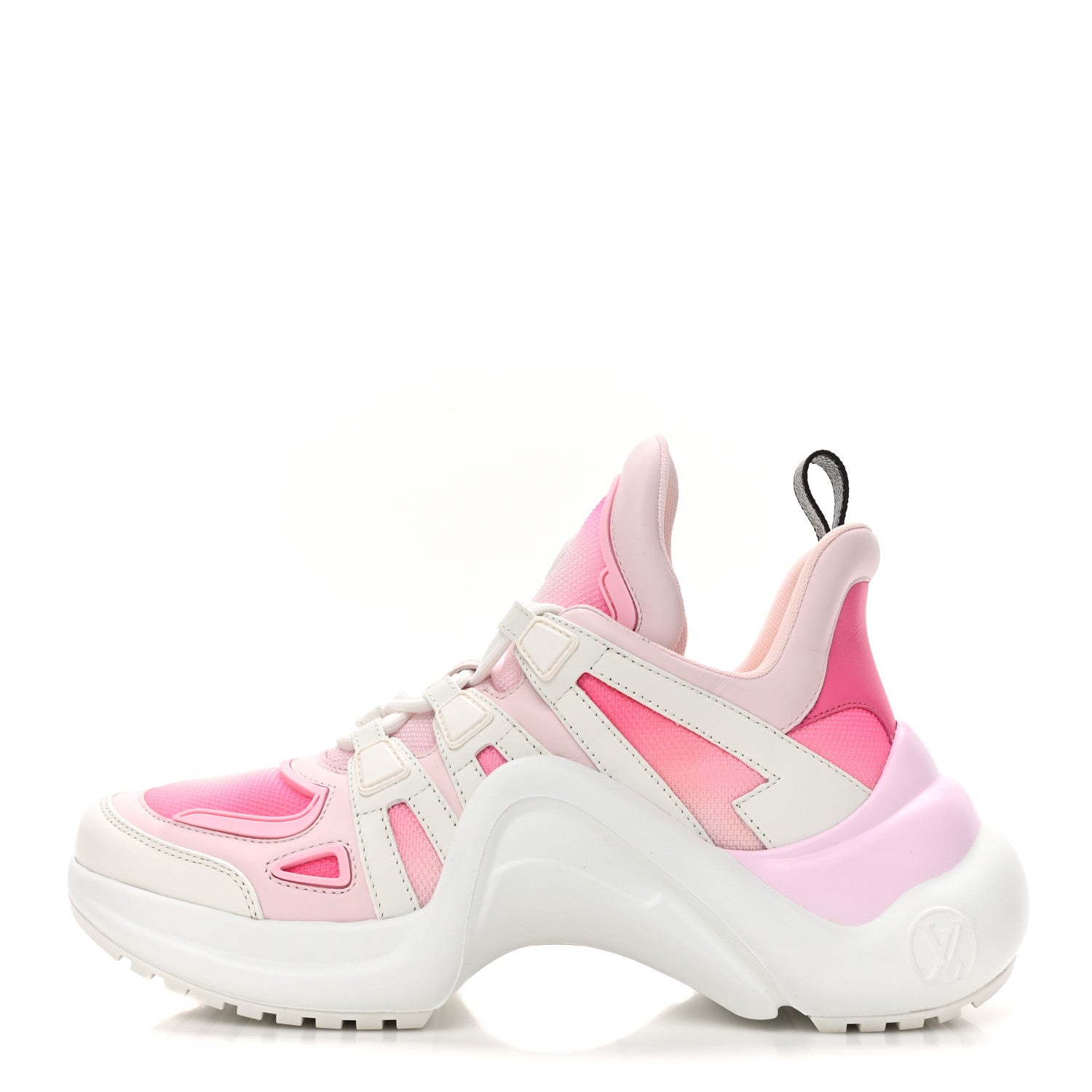 Louis Vuitton Calfskin Technical Nylon LV Archlight Sneaker 39 Rose Clair 1 of 9