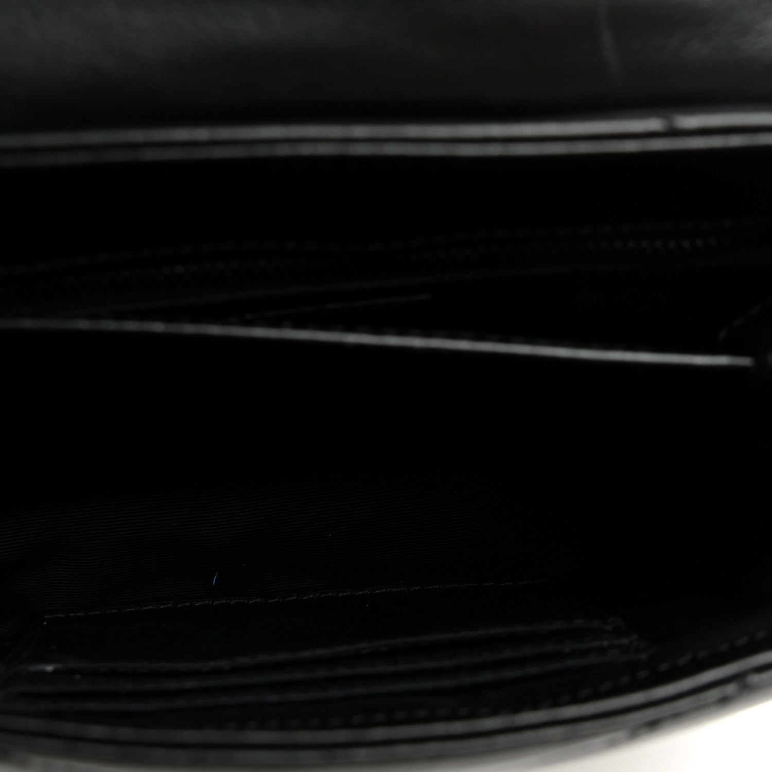 Saint Laurent Calfskin Y Quilted Monogram Monochrome Toy Loulou Crossbody Bag Black 4 of 8