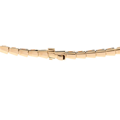 Bulgari 18K Yellow Gold Serpenti Viper Choker Necklace 5 of 6