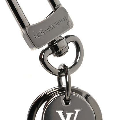 Louis Vuitton Monogram Eclipse Dragonne Bag Charm Key Holder 4 of 5