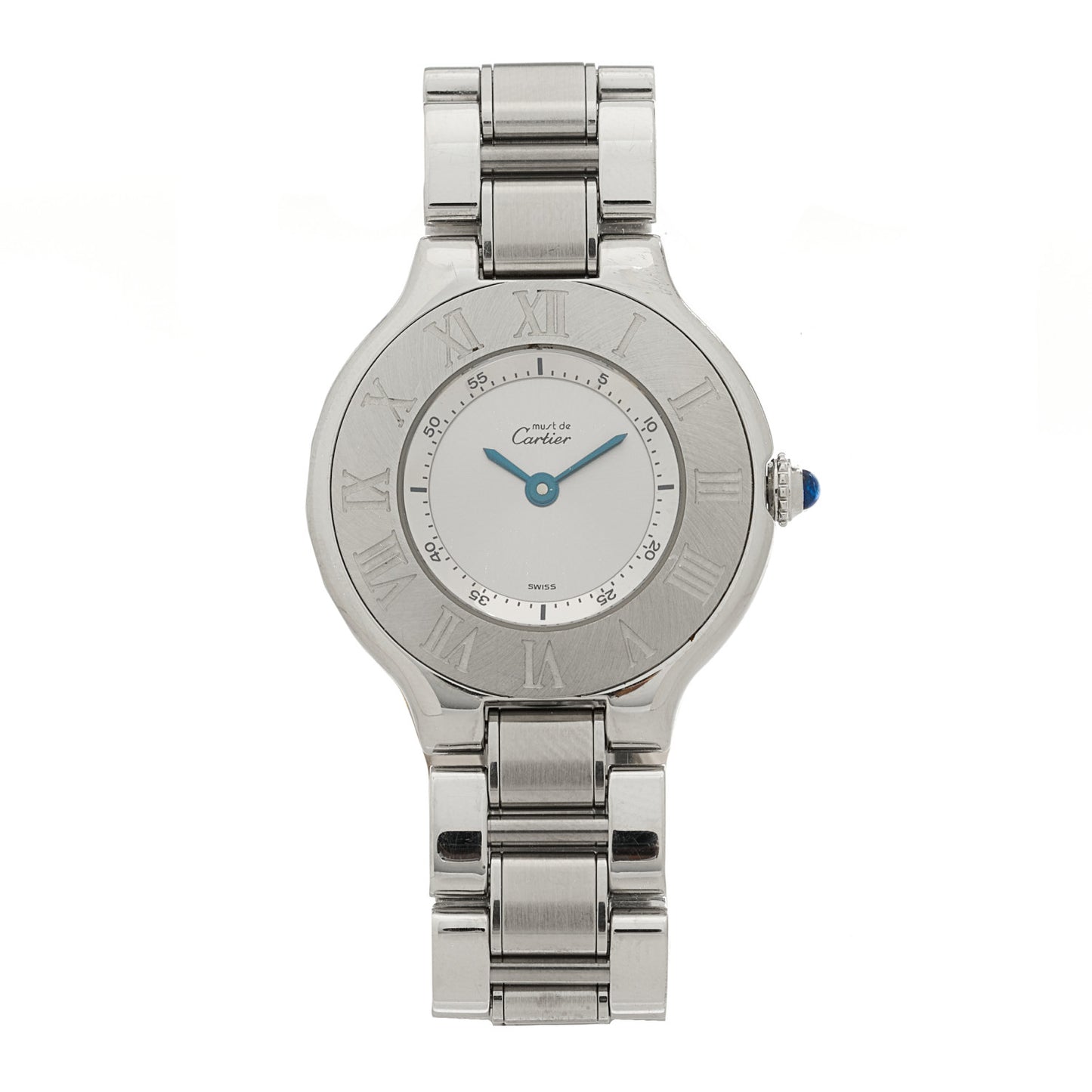 Stainless Steel 28mm Must De 21 Quartz Watch