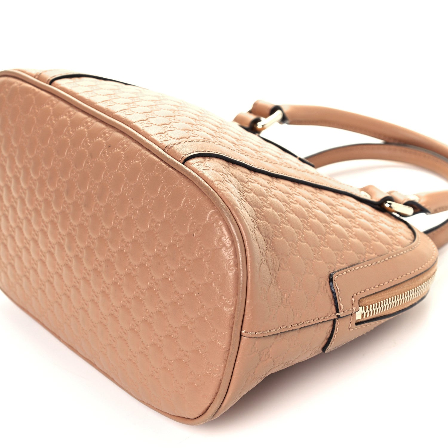 Gucci Soft Microguccissima Mini Dome Bag Camelia 12 of 13