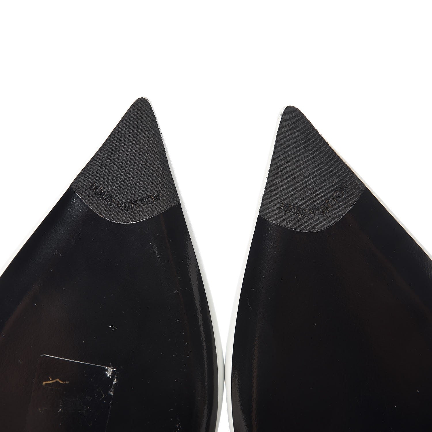 Louis Vuitton Calfskin Reverse Monogram Rodeo Queen Pumps 41 White 11 of 14