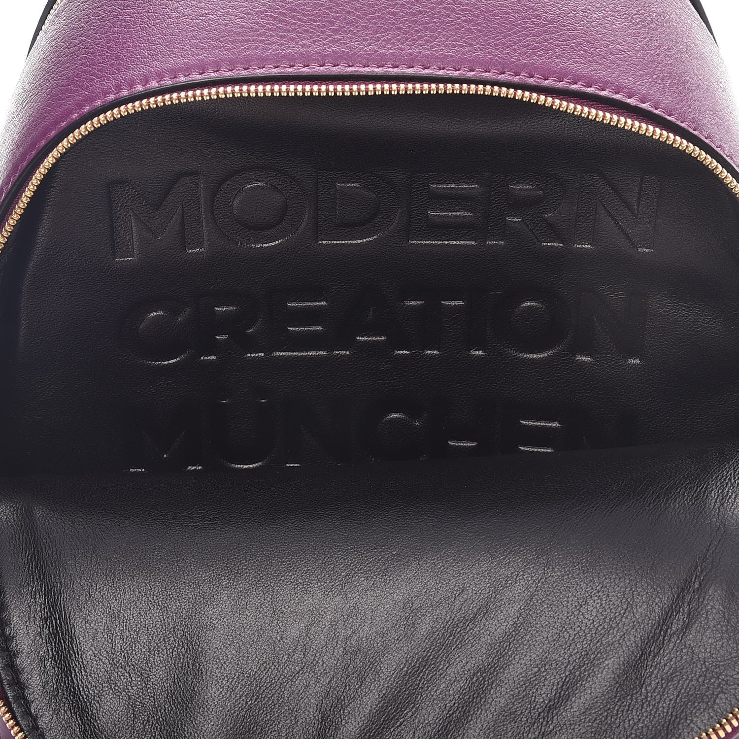 MCM Calfskin Mini Duchess Polke Studs Backpack Mystic Purple 6 of 14