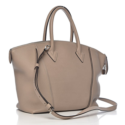 Louis Vuitton Veau Cachemire Soft Lockit PM Galet 3 of 11