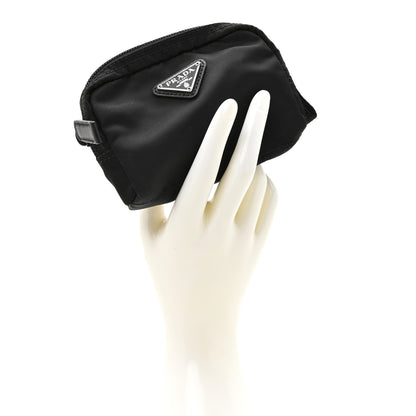 Prada Nylon Tessuto Mini Pouch Black 2 of 6