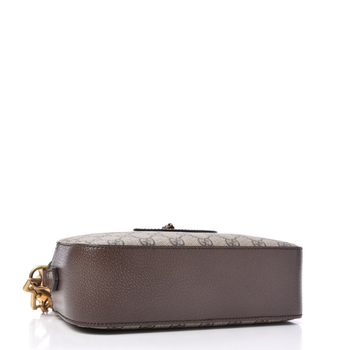 GG Supreme Monogram Web Neo Vintage Shoulder Bag Beige New Acero Crop