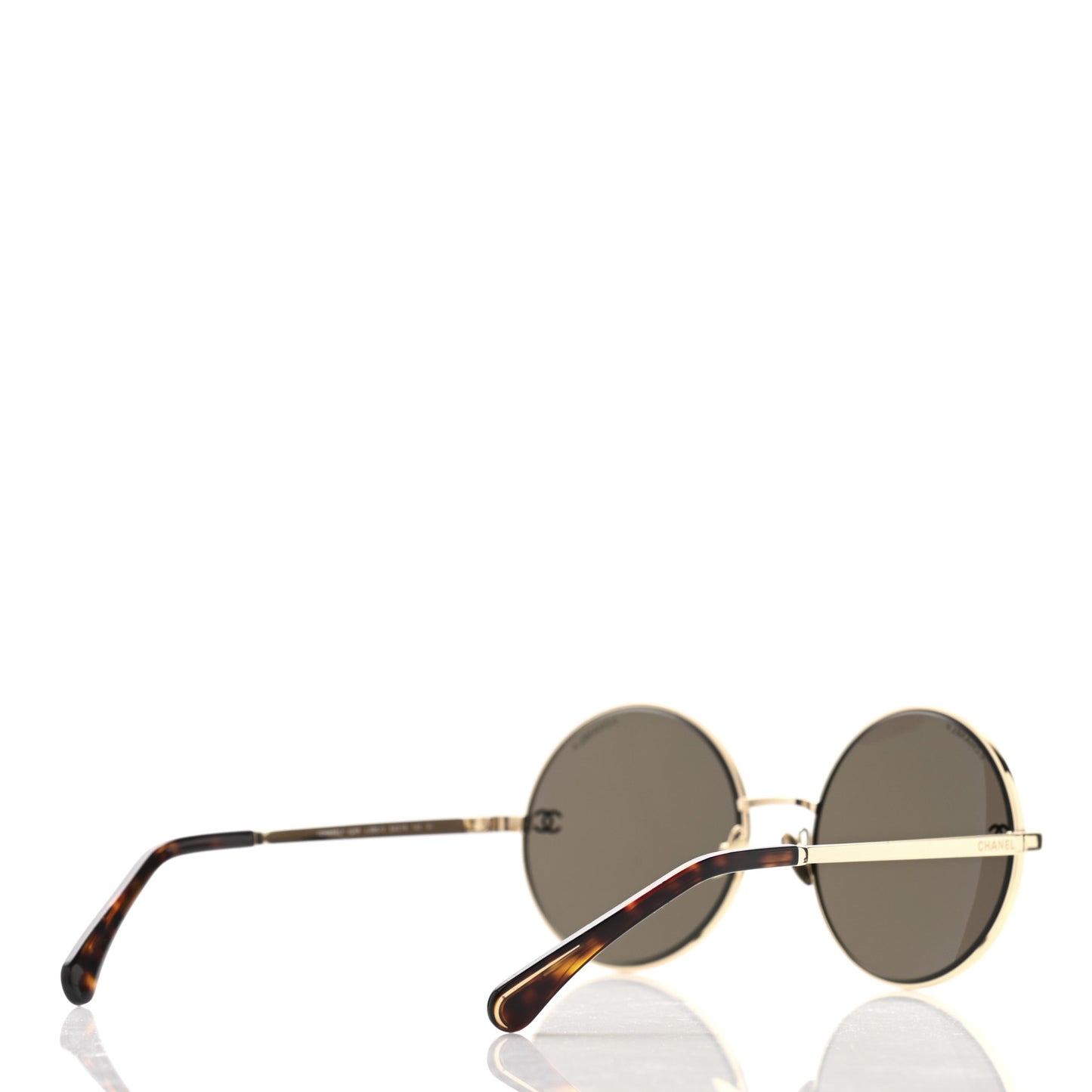 Round Sunglasses 4268 Gold