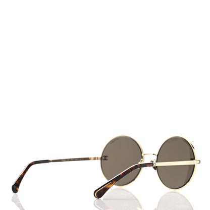 Chanel Round Sunglasses 4268 Gold 4 of 8