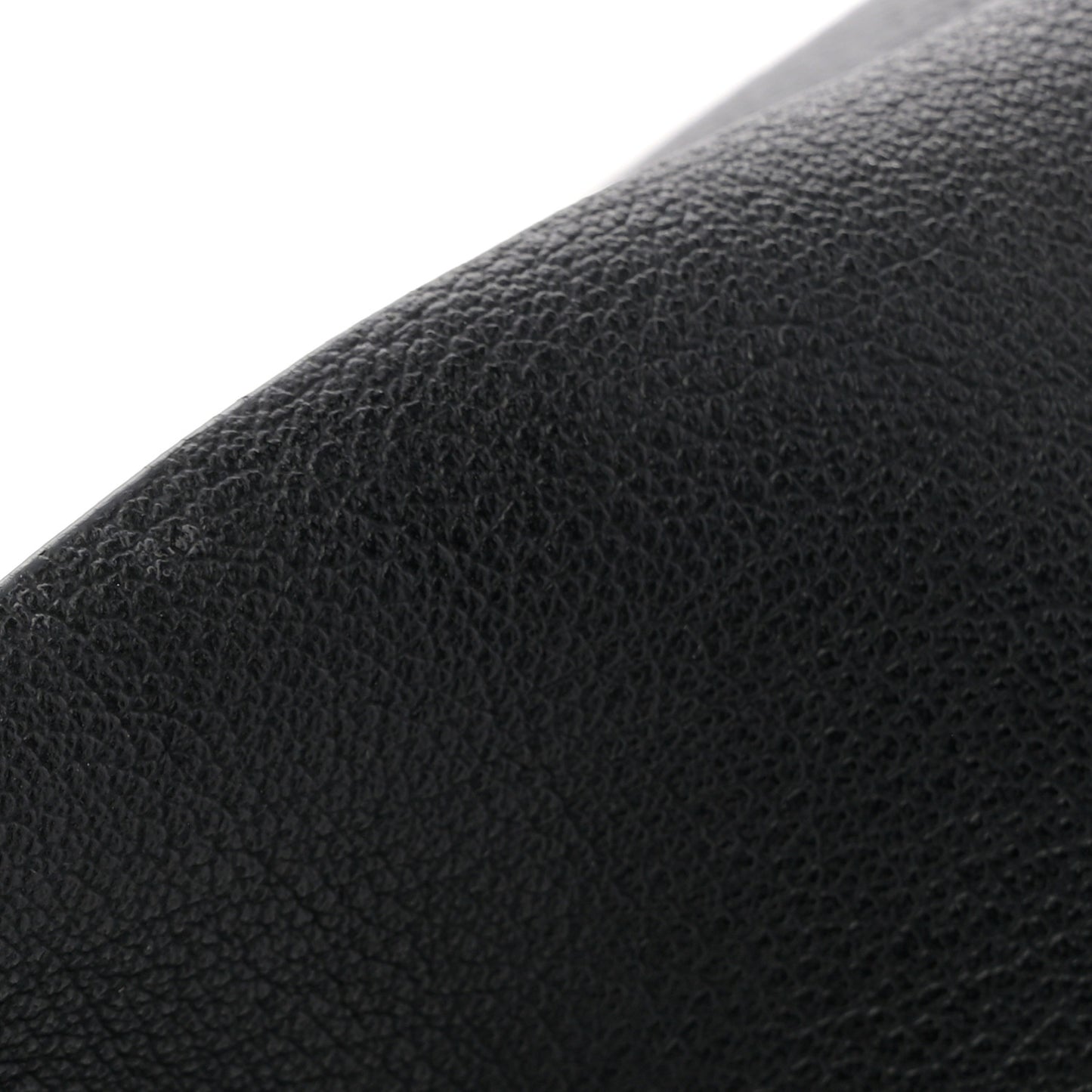 Calfskin Large Shopping Tote Black