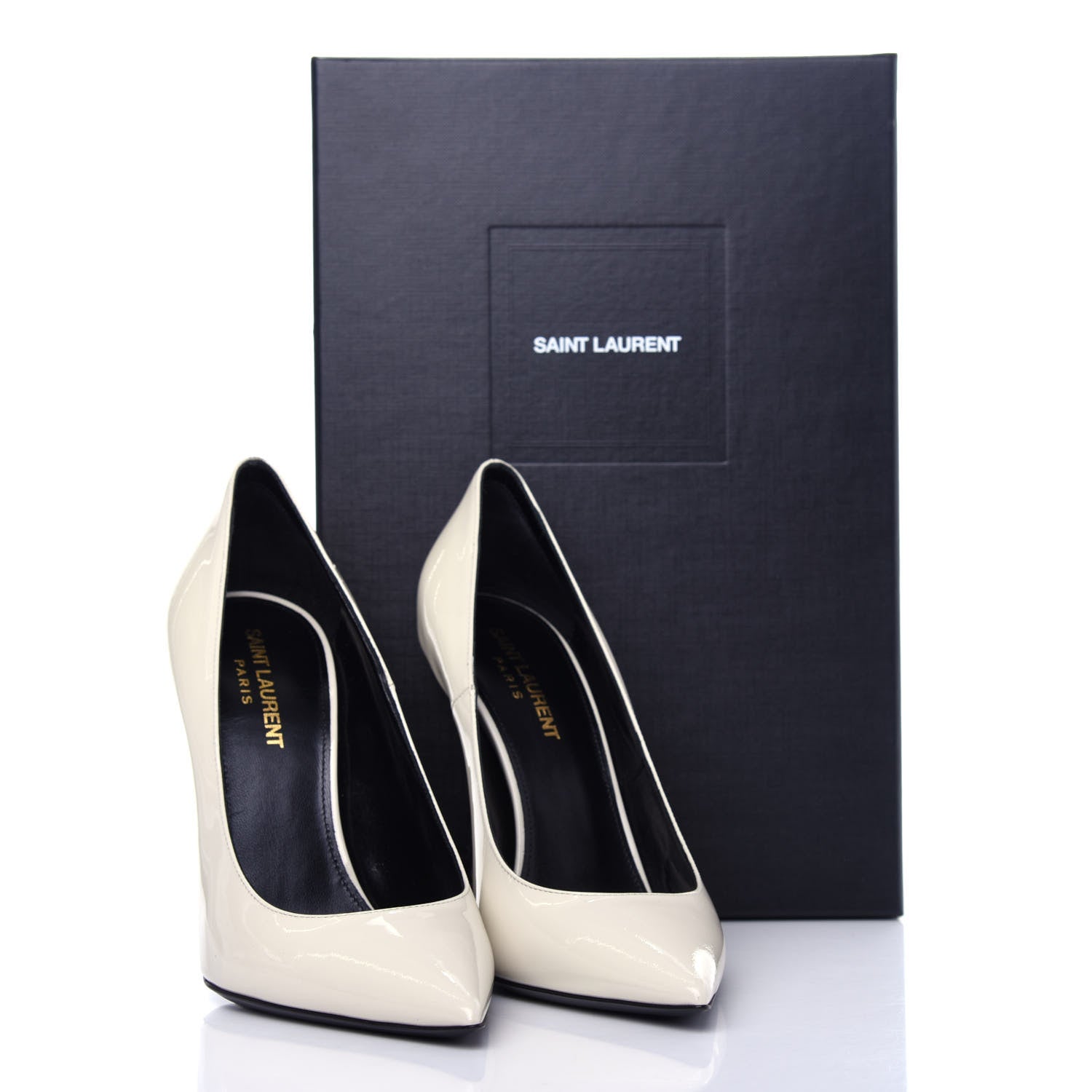 Saint Laurent Patent Opyum 110 Pumps 37 Neutro 10 of 10