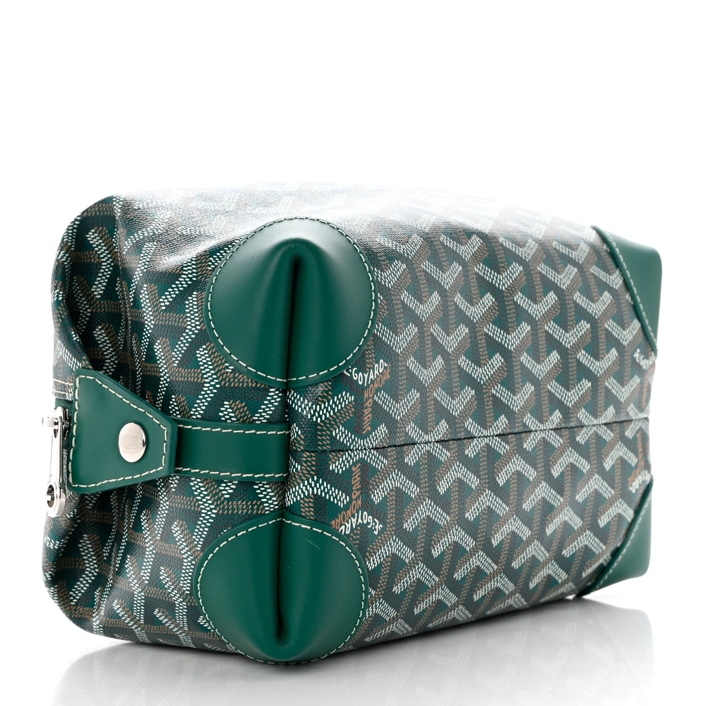 Goyardine Boeing 25 Trousse de Toilette Green