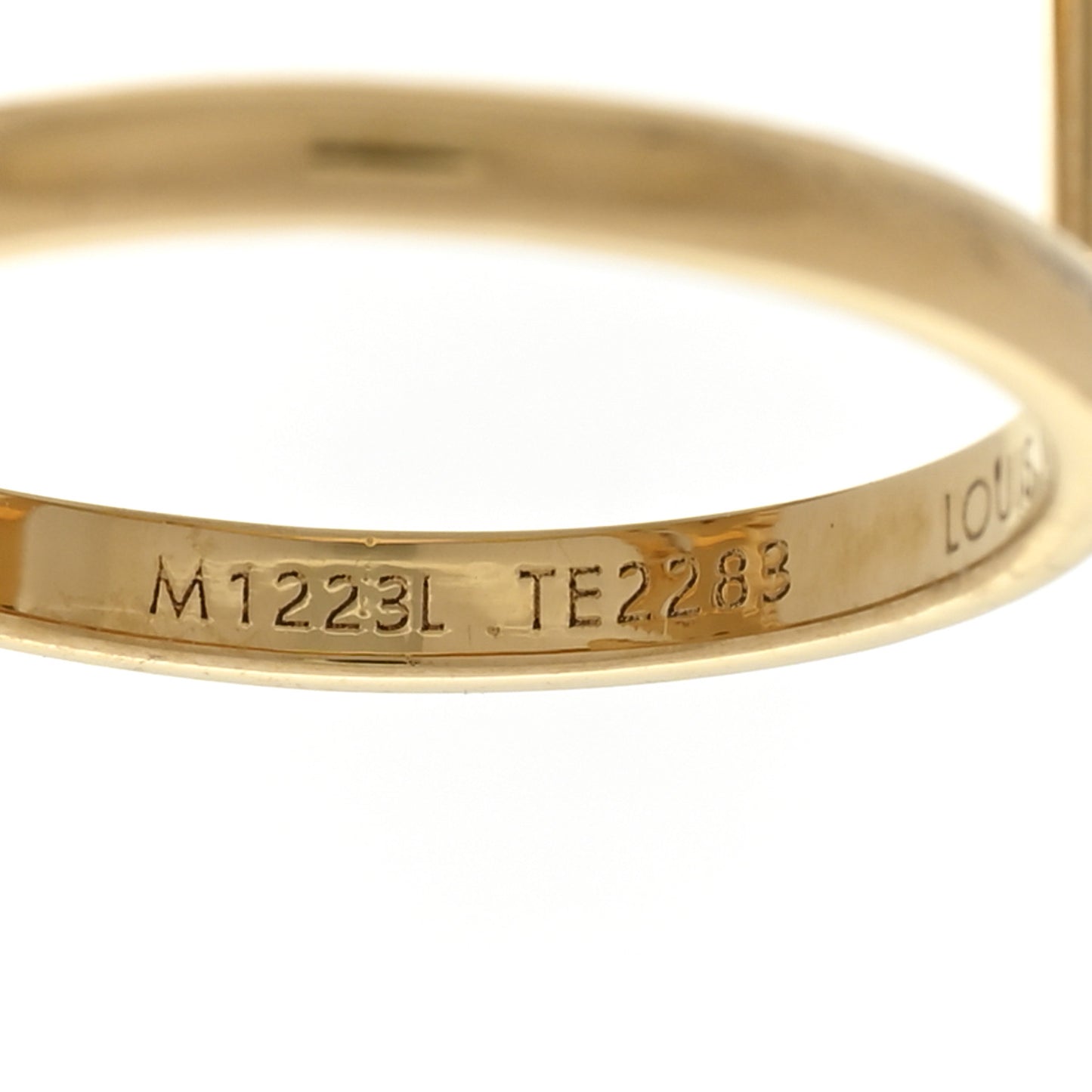 Metal Crystal Iconic Tresor Ring L Gold