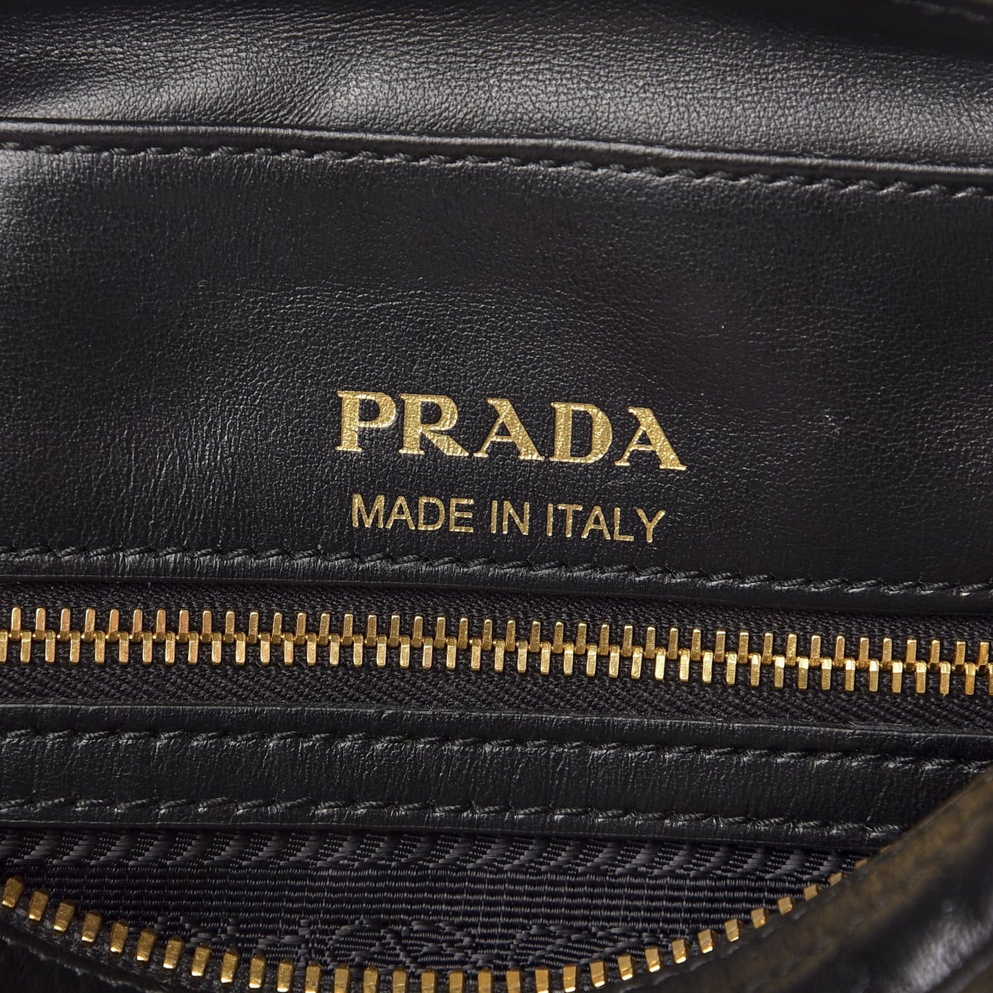 Soft Calfskin Diagramme Camera Bag Black