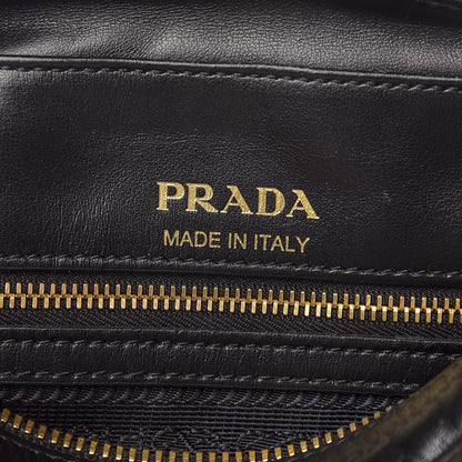 Prada Soft Calfskin Diagramme Camera Bag Black 6 of 9